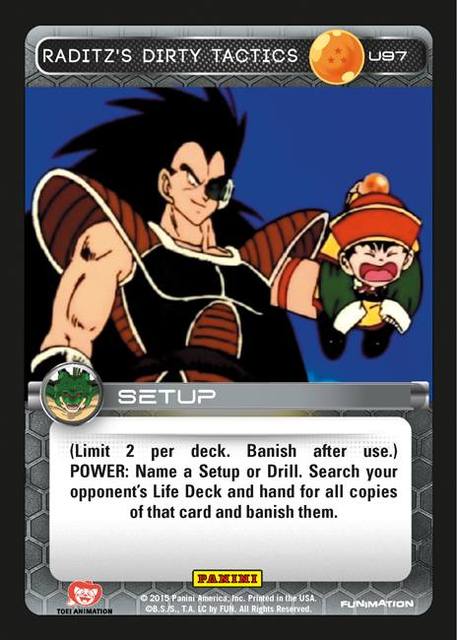 Raditz's Dirty Tactics